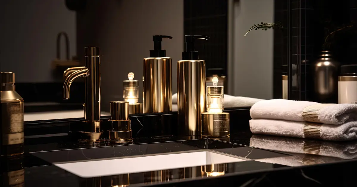 accesorios baño lujo