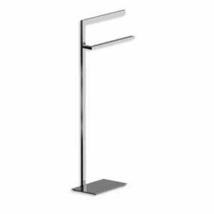 Toallero Doble Suelo (Inox 304)