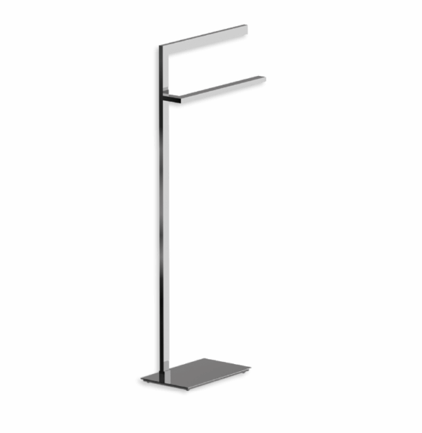 Toallero Doble Suelo (Inox 304)