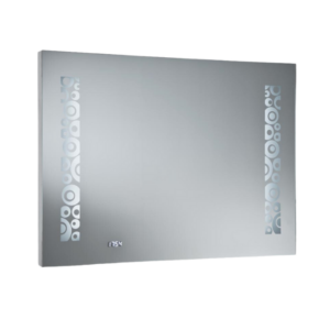Espejo con luz LED y RELOJ  90X65cm  - Tº Color: 4000K