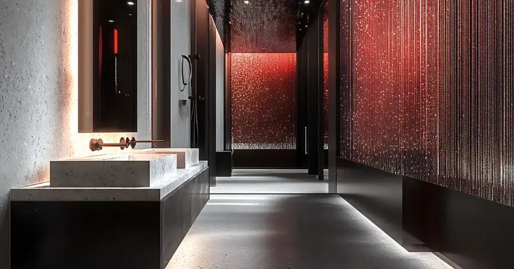 accesorios baño hotel lujo